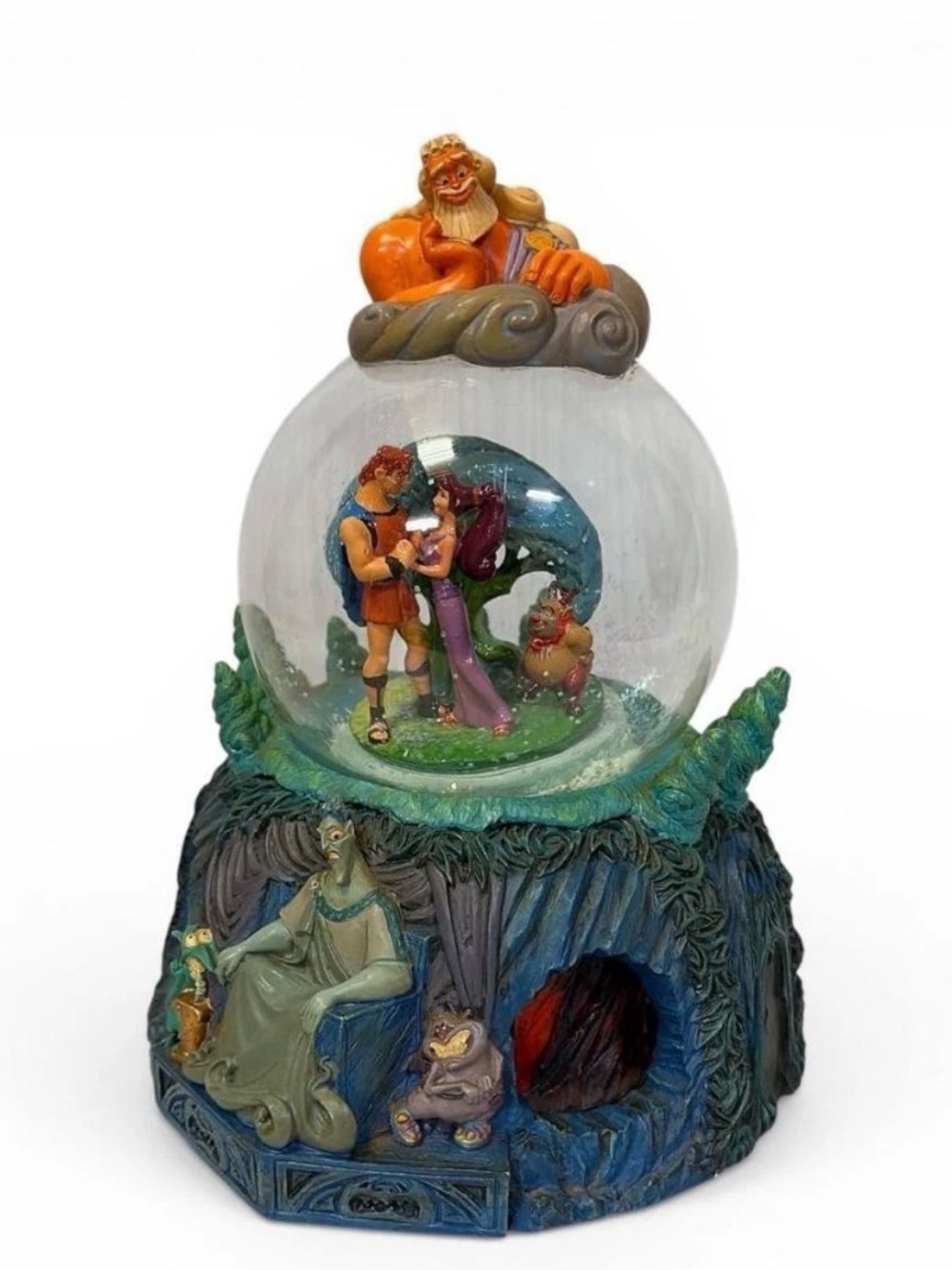 Disney Hercules Megara Hades Musical Snow Globe I WON’T SAY